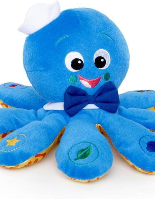 Load image into Gallery viewer, Octoplush Musical Huggable Stuffed Animal Plush Toy, Learn Colors in 3 Languages, Blue, 11" Age 3 Month and Up,
