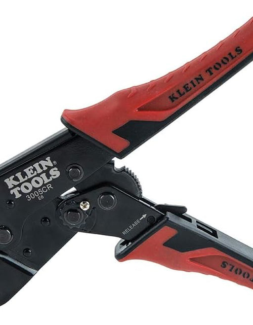 Load image into Gallery viewer, 3005CR Wire Crimper Tool, Ratcheting Insulated Terminal Crimper for 10 to 22 AWG Wire
