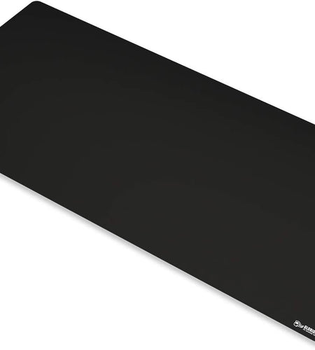 3XL Extended Gaming Mouse Mat/Pad - Large, Wide (3XL Extended) Black Cloth Mousepad, Stitched Edges | 24"X48" (G-3XL)