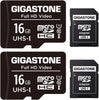 Micro Sd Card 16Gb Full Hd 2-Pack