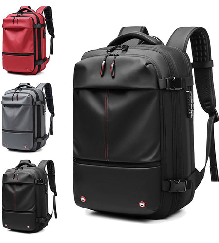 Travel Backpack Men'S Business Multifunction Computer Bag Vacuum Compression Large-Capacity Backpack