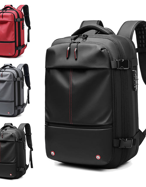 Load image into Gallery viewer, Travel Backpack Men'S Business Multifunction Computer Bag Vacuum Compression Large-Capacity Backpack
